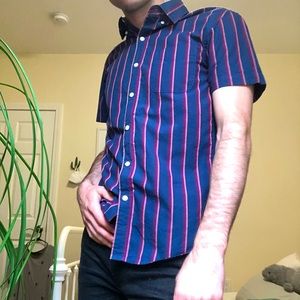 Slim fit short sleeve bonobos button up